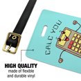 thumbnail image 2 of Calc You Later Catch Calculator Funny Humor Luggage ID Tags Suitcase Carry-On Cards - Set of 2, 2 of 6