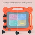 thumbnail image 4 of Magnetic Drawing Board for Toddlers, Large Erasable Doodle Pad, Colorful Graffiti Writing Board, Slide Eraser & Safe ABS, Early Education Sensory Toy Preschool Gift, 4 of 8