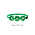 thumbnail image 3 of Collar con pajarita de flores de diamantes de imitación para mascotas (gatos y perros) – Accesorio brillante y ajustable con cristales, ideal para bodas, fiestas, cumpleaños y ocasiones formales., 3 of 6