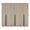 Rustic Grey, variant on Lee Wardrobe Closet 2.0 from Engineered Wood in Rustic Gray - Set of 3