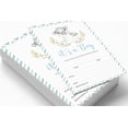 thumbnail image 2 of Inkdotpot Set Of 30Hippo Jungle Animals Baby Shower Invitations-Diaper Raffle Tickets And Baby Shower Book Request Cards Invites Its A Boy Its A Girl, 2 of 7