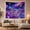 UFO Galaxy, variant on Space Cat with Drone on Lunar Landscape, Whimsical Celestial for Kids, Fantasy Planet Wall Art, Birthday Gift, Tapestry Wall Hanging for Bedroom and Living Room