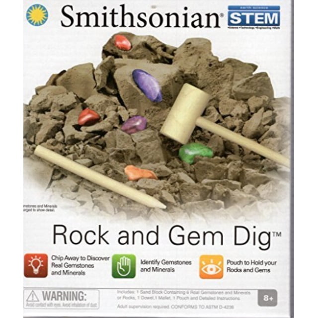 smithsonian rock and gem dig