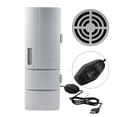 thumbnail image 4 of FLAMEEN Mini Refrigerator, Portable Mini USB Fridge For Beer For Car For Milks For Office, 4 of 8