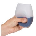 thumbnail image 2 of 4pcs Unbreakable Silicone Wine Glass - 14 Ounce Stemless Shatterproof Wine Cups, 2 of 5