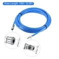 thumbnail image 2 of Uxcell Pneumatic Air Hose 12mm OD 8mm ID 15M Length Blue with Quick Coupler, 2 of 5