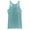 Tahiti Blue, variant on Women's Aladdin Free to Dream Badge Racerback Tank Top White Heather 2X Large