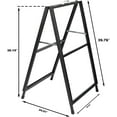 thumbnail image 5 of 24 x 36 Inch A Frame Sign Sidewalk Signboard Double-Sided Portable Sandwich Board for Outdoor Street Advertising Poster, 5 of 5