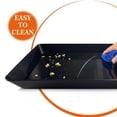 thumbnail image 4 of Serving Tray Platter  4 Food For Veggie Fruit Snack Dessert Cookie Cheese Trays Party Supplies Display Plastic Platters Large Bpa Free, 4 of 7