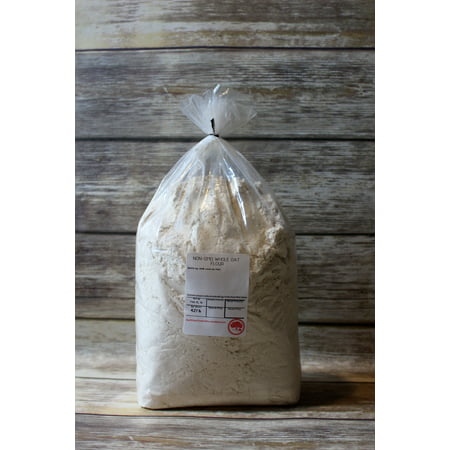 Kauffman’s Bulk Whole Oat Flour For Baking 4.5 Lb. Bag (Pack of