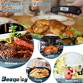 thumbnail image 7 of Beaquicy  Instant Read Meat Thermometer Waterproof with Magnet,and Stainless Steel Probe for Kitchen Cooking, 7 of 7
