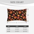 thumbnail image 5 of Haiem Pillowcase for Hair and Skin Queen - Thanksgiving Turkey 1 Printed Soft Pillowcase with Envelope Closure-20"x30", 5 of 8