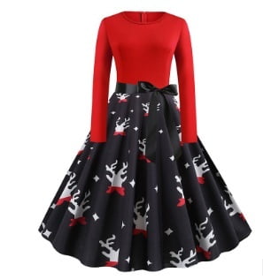 plus size xmas dresses