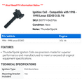 thumbnail image 2 of Ignition Coil - Compatible with 1996 - 1998 ES300 3.0L V6 1997, 2 of 2