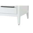 thumbnail image 4 of Elegant Kitchen and Bath 54 Inch Single Bathroom Vanity In White, 4 of 7