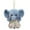 Elephant #104, variant on Plush Bean Bag Puppy Toy 6.3 Inch Cute Sensory Toy for Backpack Keychain Car Home Office Decor Cute Soft Plushie Ornament
