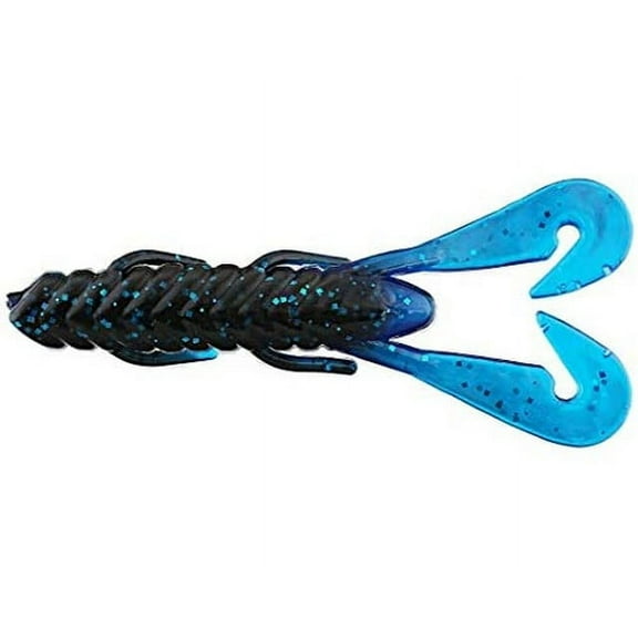 Gambler Burner Craw Black Blue/Blue Tail 7pk