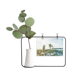 thumbnail image 1 of Ocean Sand Beach Piña Palmera Mar foto Marco De Metal Florero De Cerámica Decoración, 1 of 4