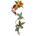 thumbnail image 3 of Hanging Solar Swirl Spinner, Red/Orange, 3 of 4
