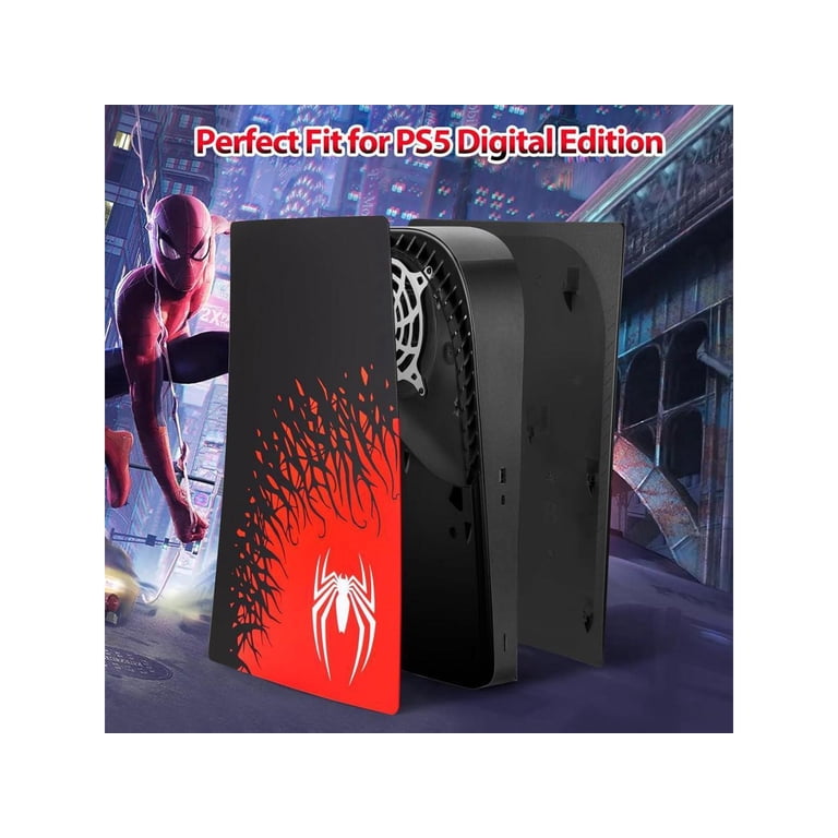 Faceplate for PS5 Digital Edition] - NOWSKINS Superhero Spider