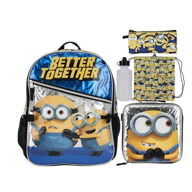 Moi moche et m chant Minions Ensemble de 5 sacs dos