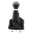 thumbnail image 5 of Vobor Shift Head Shift Dust Cover - 5 Speeds Car Gear Shift Knob Gearstick Gaiter Boot Frame Kit for B6 2006-2010, 5 of 8