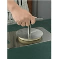 thumbnail image 3 of Kitchen Tortilla Press Stainless Steel Round Roti Maker with Handle Household Manual Pie Crust Cookie Pastry Presser Tool for Home or Restaurant, 3 of 7