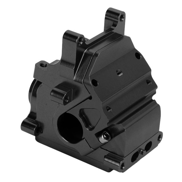 Boîtier de Boîte de Vitesses, Boîtier RC Alliage d'Aluminium Précis pour 1/8 Télécommande Modèle Noir