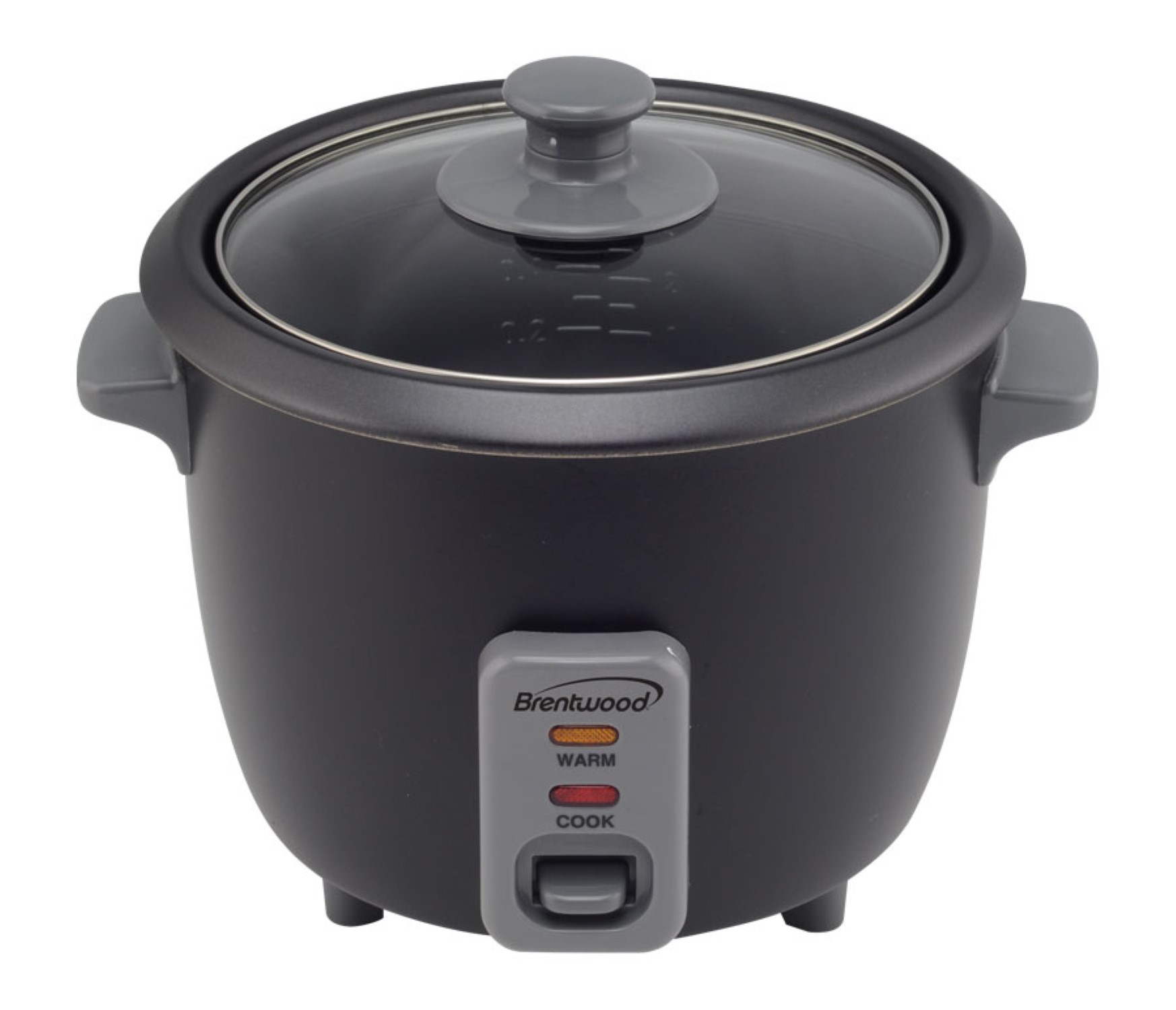 Brentwood TS-700BK 4-Cup Uncooked/8-Cup Cooked Rice Cooker and Food ...