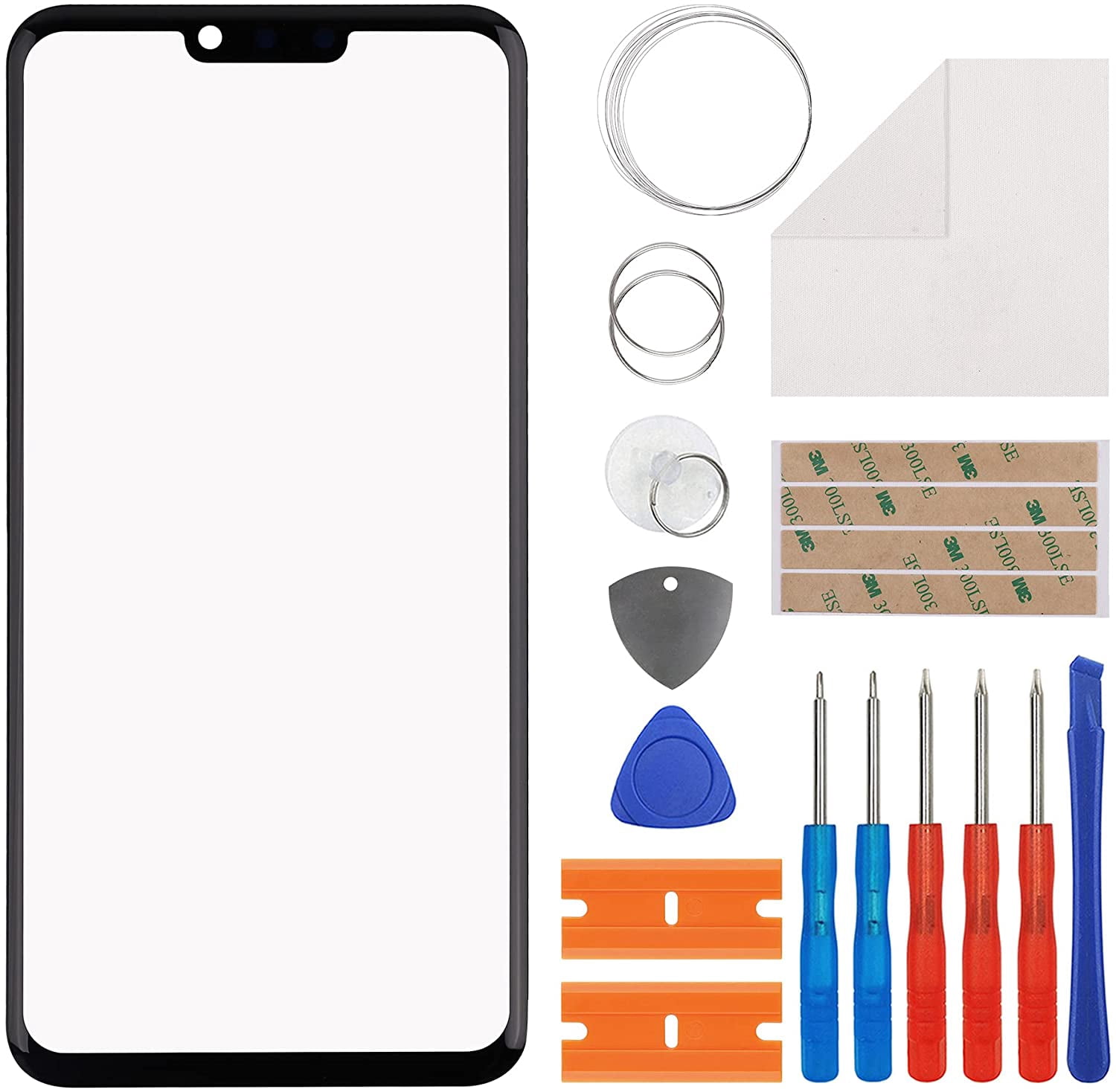Front Outer Lens Glass Screen for LG G8 