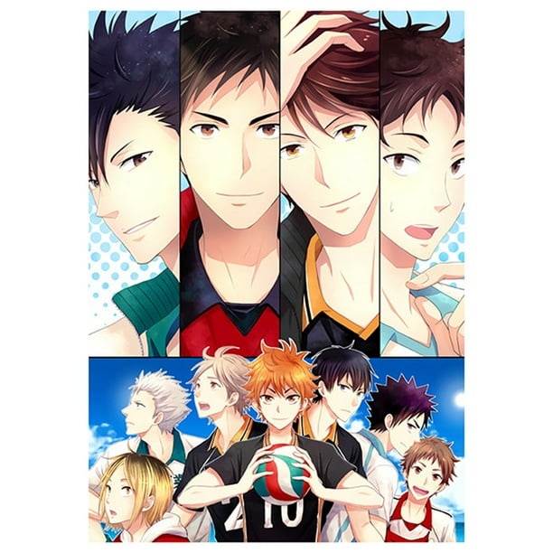 riapawel haikyuu japanese anime posters wall decor art print 30 42cm walmart com