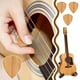 thumbnail image 4 of Caja de Exhibición de Púas de Guitarra Portátil de Madera con Caja de Almacenamiento de Soporte, Regalo de Música de Guitarrista, 4 of 6