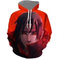 thumbnail image 1 of Naruto Uzumaki Hoodies Warm Fleece Hooded Sweatshirts Sharingan Akatsuki Jacket Men Women Personality Outerwear ClothesXL(70-80kg) Gao Jinjia LED, 1 of 2