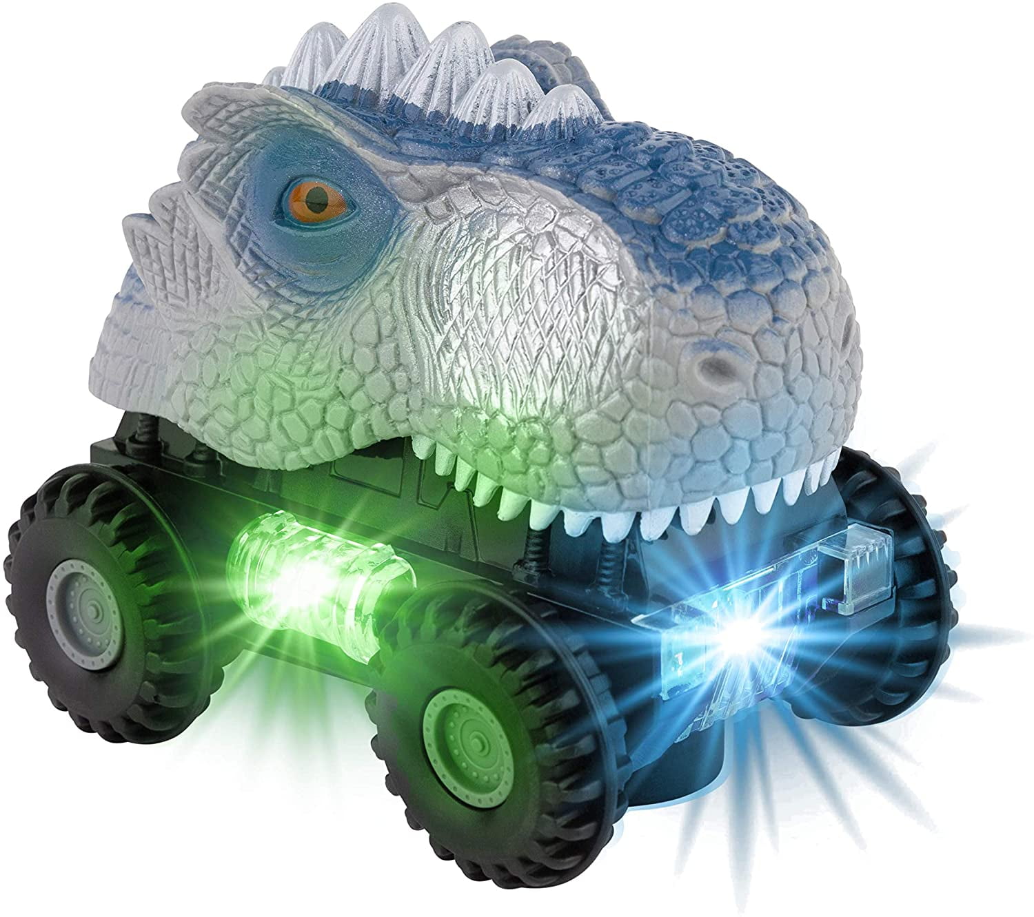 Toy To Enjoy Dinosaur Car with LED Lights & Sound â Animal Vehicle Toys for Kids & Toddlers