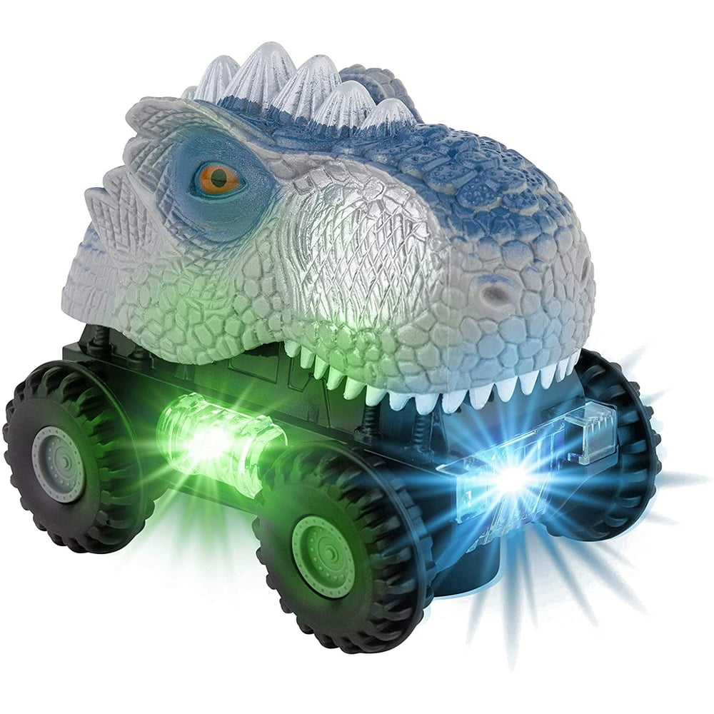 Toy To Enjoy Dinosaur Car with LED Lights & Sound Animal Vehicle Toys