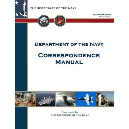 Department of the Navy Correspondence Manual (Paperback)