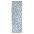 thumbnail image 1 of Homefires Floral and Garden Blue/Green Daisies Area Rug, 1 of 1