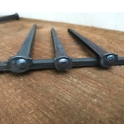 7- Steel Square Common Rose Head STANDARD-70d Nails 5-Nails