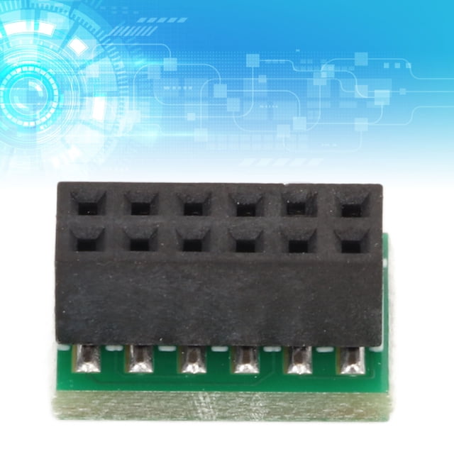 Security Module, Standalone Encryption Processor LPC Interface TPM 2.0 Safe Stable Replacement Remote Card Security Module Multipurpose For Win11 2.0 For PC