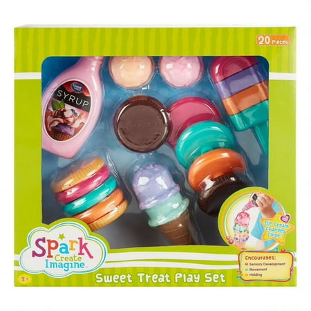 Spark Create Imagine Sweet Treat & Breakfast Toy Play Set, 46 Pieces