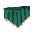 thumbnail image 2 of simhoa Valance Curtain Farmhouse Short Valance Drape for Kitchen Cabinet Decoration Green, 2 of 8