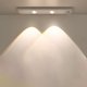 thumbnail image 2 of Plafón LED con sensor de movimiento | Cuerpo delgado | Autoadhesivo | Recargable | Uso de armarios y gabinetes | 3 modos de color | 20cm | Fácil instalación sin cables | Ahorro de energía | Plástico, 2 of 8