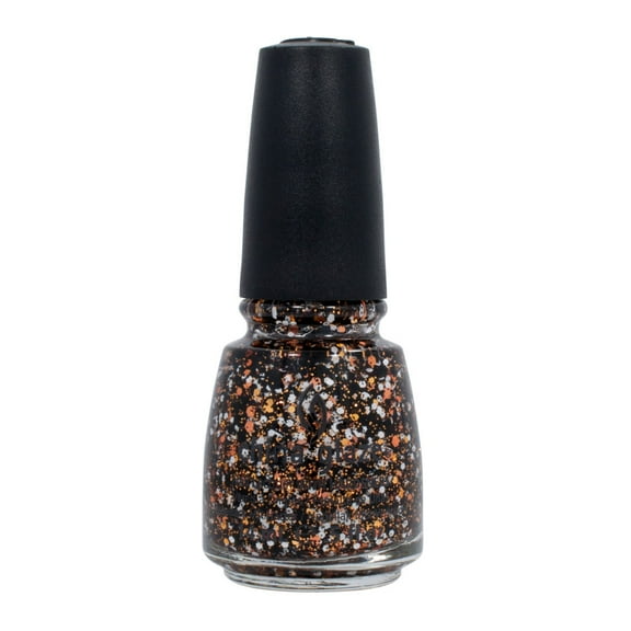 China Glaze 0.5oz Nail Polish Lacquer Clay Multi-Color, BOO-GIE DOWN, 81492