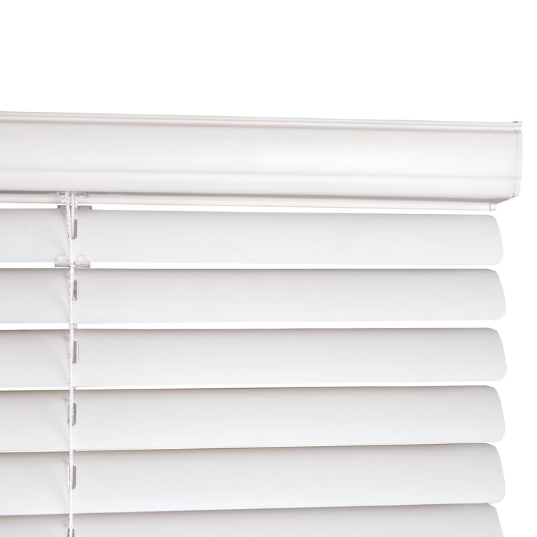 Cordless Light Filtering Mini Blind 47" x 64" White 2-Pack photo 7