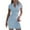 Blue, variant on IROINNID Wedding Guest Dresses for Women Formal Evening Night Dress Summer Pullover Solid Short Sleeve Mini Dress Trendy Sheath Dress,Green