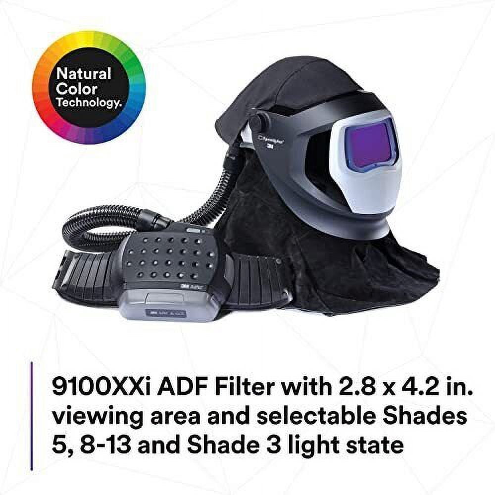 3M Adflo PAPR and Versaflo M-Series Helmet Kit Speedglas Welding Shield, 38-110