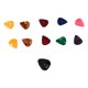 thumbnail image 1 of Púa de Guitarra ANGGREK Plástico ligero 10 piezas Con soporte para Guitarrista para bajo, 1 of 8