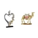 thumbnail image 1 of Estatua de pareja,Figura de pareja besándose,regalo de boda moderno,Figura de escritorio,Figura de camello,decoración moderna,regalo de inauguración de la casa,Estatua de animal de resina, 1 of 8
