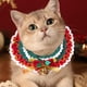 thumbnail image 4 of Mom's Best Collar navideño de punto para gatos, ajustable y desmontable, para perros y gatos pequeños y medianos, cuello de 13 a 19 cm, 4 of 6
