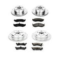 thumbnail image 3 of PowerStop Front and Rear Z23 Evolution Sport Carbon-Fiber Ceramic Brake Pad and Drilled & Slotted Rotor Kit Fits: JEEP Select Models K2121, 3 of 10